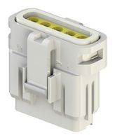 EDAC 560-005-000-210 连接器外壳, IP67, 白色, 1-1.3mm, E-Seal 560, 插座, 5 路, 2.5 mm, 565系列 母压接触芯