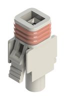 EDAC 572-001-000-200 Connector Housing, IP67, White, E-Seal 572, Receptacle, 1 Ways, 5.8 mm