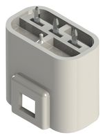EDAC 572-003-420-101 引脚针座, 5.8 mm, 1 排, 3 触点, 通孔安装, E-Seal 572