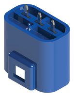 EDAC 572-003-420-301 引脚针座, 5.8 mm, 1 排, 3 触点, 通孔安装, E-Seal 572