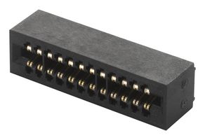 EDAC 341-043-500-102 Card Edge Connector, Single Side, 1.57 mm, 43 Contacts, Panel Mount, Straight