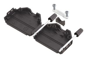 MH CONNECTORS DPPK50-K 连接器后壳, D Sub, MHDPPK Slim, DD, 180°, 尼龙(聚酰胺)主体
