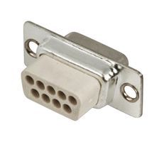 MH CONNECTORS MHDBC9SS-NW D-Sub 连接器, DB9, 标准, 插座, MHDBC, 9 触点, DE, 压接