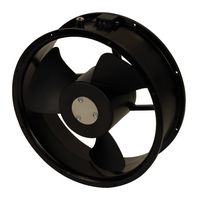 MULTICOMP MC21679 AC轴流风扇, 220V 到 240V, 圆形, 254 mm, 89 mm, 精密滚珠轴承, 665 CFM