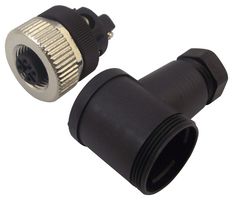 PHOENIX CONTACT 1662984 Sensor Connector, IP67, Right Angle, M12, Male, 5 Positions, Screw Pin, Right Angle Cable Mount