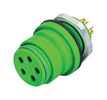 BINDER 99-9136-70-12 Circular Connector, Miniature Circular Connector, 720 Series, Flange Mount Plug, 12 Contacts