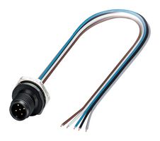 PHOENIX CONTACT 1436411 Sensor Cable, IP67, M12 Plug, Free End, 5 Positions, 500 mm, 19.6 "