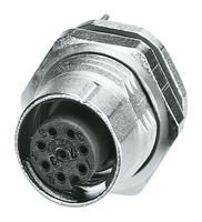PHOENIX CONTACT 1441930 Sensor Connector, IP67, SPEEDCON Series, M12, Female, 8 Positions, Screw Socket
