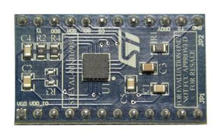 STMICROELECTRONICS STEVAL-MKI169V1 Adapter Board, MEMS Motion Sensor, Three-Axis Digital Output Gyroscope, STEVAL-MKI109V2