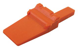 TE CONNECTIVITY - DEUTSCH WM-2P 连接器配件, 桔色, 楔形锁, Deutsch DTM系列 2路母连接器, DTM