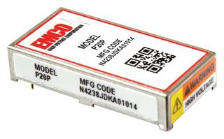 XP POWER P20P High Voltage DC/DC Converter, Regulated, Positive Output, Fixed, Adjustable, 2 mW, 1 µA