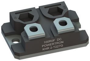 VPG FOIL RESISTORS KHR 2-T227 1R000 G 1% 电阻器, 螺丝, 1 ohm, KHR 2-T227 Series, 200 W, ± 1%, 螺丝安装, 1.5 kV