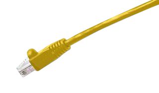 MOLEX CES PCD-04019-0K 以太网电缆, 连接线, CAT6, RJ45 公至RJ45, 公, 黄色, 10m