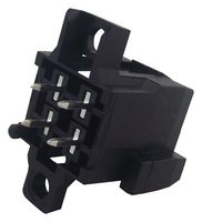 AMP - TE CONNECTIVITY 963357-6 引脚针座, 线至板, 5.6 mm, 2 排, 4 触点, 焊接, Timer Connector System Series