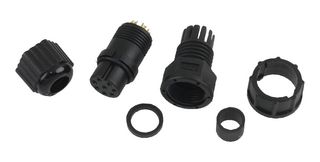 AMPHENOL LTW BD-08BFFA-LL7001 圆形连接器, IP67, Standard Circular Connector, BD Series, 电缆安装插座, 8 触点, 焊接插座, 卡口