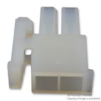 AMP - TE CONNECTIVITY 106527-2 连接器外壳, DUAC, 插座, 2 路, 4.2 mm, AMP DUAC系列 插座外壳连接器