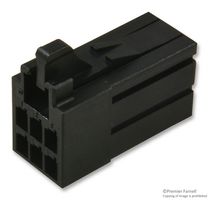 AMP - TE CONNECTIVITY 1-1318119-3 连接器外壳, Dynamic D-2000, 插头, 6 路, 2.5 mm, AMP D-2100D Dynamic系列连接器