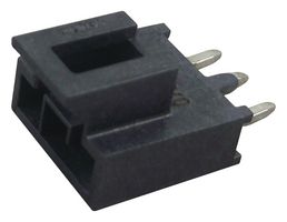 MOLEX 105309-1203 引脚针座, 竖直, 电源, 2.5 mm, 1 排, 3 触点, 通孔直型, Nano-Fit 105309