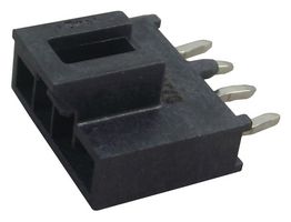 MOLEX 105309-1204 引脚针座, 竖直, 电源, 2.5 mm, 1 排, 4 触点, 通孔直型, Nano-Fit 105309