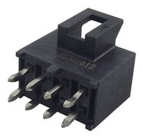 MOLEX 105310-1208 引脚针座, 竖直, 电源, 2.5 mm, 2 排, 8 触点, 通孔直型, Nano-Fit 105310