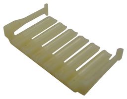 MOLEX 105325-2006 连接器配件, 2.5mm 间距,6 路,自然色, 端子位置固定器, Molex Nano-Fit 105307 和 105308 系列单排和双排插座连接器外壳