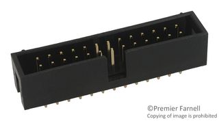 3M 30326-6002HB 引脚针座, 板至板, 2.54 mm, 2 排, 26 触点, 通孔直型, 303