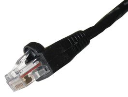 MULTICOMP PRO SPC21970 Network Cable, RJ45 Plug to RJ45 Plug, 3.05 m, 10 ft, Black