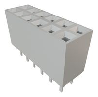SAMTEC BCS-106-L-D-TE PCB插座, 板至板, 2.54 mm, 2 排, 12 触点, 通孔安装