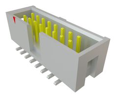 SAMTEC HTST-108-01-L-DV 引脚针座, 线至板, 2.54 mm, 2 排, 16 触点, 表面安装 , HTST