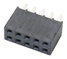 SAMTEC SSW-105-01-T-D PCB插座, 板至板, 2.54 mm, 2 排, 10 触点, 通孔安装, SSW