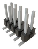 SAMTEC TSM-105-01-T-DV 引脚针座, 无护罩, 板至板, 2.54 mm, 2 排, 10 触点, 表面安装　, TSM Series