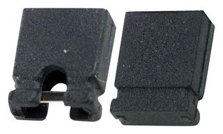 MULTICOMP SPC19807 Jumper (Busbar), Jumper, Address or Code Strip Line Plugs, 2 Ways, 2.54 mm, Multicomp Pro Jumpers