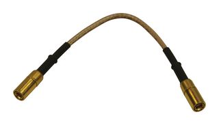 JOHNSON - CINCH CONNECTIVITY 415-0003-006 射频/同轴电缆组件, 6 ", 152 mm, RG316, SMB直型插头, SMB直型插头, 50 ohm