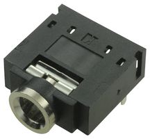MULTICOMP SPC21348 Phone Audio Connector, 5 Contacts, Jack, 3.5 mm, PCB Mount, Silver Plated Contacts