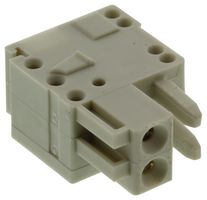 WAGO 734-102 插拔式接线端子, 3.5 mm, 2 路, 28 AWG, 14 AWG, 1.5 mm², 夹式