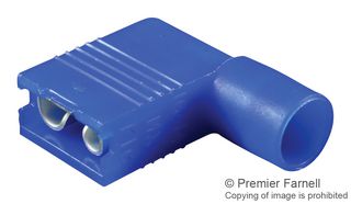 MOLEX 19006-0011 快速断开端子, Avikrimp 19006 Series, 母式快速断开, 6.35mm x 0.81mm, 0.25" x 0.032", 16 AWG, 14 AWG