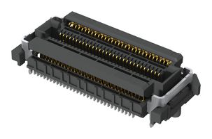 SAMTEC FS5-30-04.0-L-DV-TH-TR Mezzanine连接器, 浮动触芯, 插座, 0.2 mm, 2 排, 60 触点, 表面安装, 铍铜