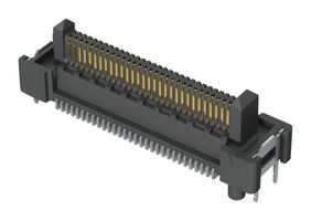 SAMTEC FT5-30-03.0-L-DV-TH-P-TR Mezzanine连接器, 插座, 0.5 mm, 2 排, 60 触点, 通孔安装, 磷青铜