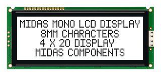 MIDAS DISPLAYS MC42008A6W-FPTLW