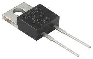 VPG FOIL RESISTORS PDY100R00A Through Hole Resistor, 100 ohm, PD Series, 8 W, ± 0.05%, Radial Leaded, 250 V