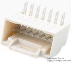 MOLEX 501876-1440 引脚针座, 线至板, 2 mm, 2 排, 14 触点, 通孔直角, iGrid 501876 Series