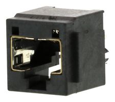 MOLEX 85507-5001 模块连接器, RJ45 插座, 1 x 1 (端口), 8P8C, Cat5e, 通孔安装