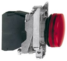 SCHNEIDER ELECTRIC XB4BV64 发光二极管指示器 面板安装, 250 VAC, 22 mm, IP66, NEMA 4X, NEMA 13