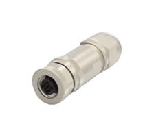 TE CONNECTIVITY T4110011041-000 Sensor Connector, PG7/4-6mm, M12, Female, 4 Positions, Screw Socket, Straight Cable Mount