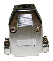 NORCOMP 978-009-010R031 D Sub Backshell, ARMOR 978 Series, DE, 180°, ABS (Acrylonitrile Butadiene Styrene) Body