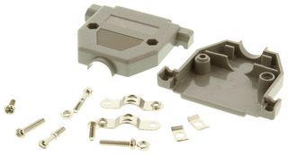 NORCOMP 977-025-010R031 连接器后壳, D Sub, ARMOR 977 Series, DB, 180°, ABS(丙烯腈 - 丁二烯 - 苯乙烯)主体