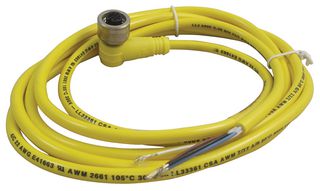 MOLEX 120079-0109 传感器电缆, BRAD, Ultra-Lock插座, 自由线端, 5路, 2 m, 6.56 ft, Ultra-Lock 120079 Series