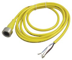 MOLEX 120079-0239 传感器电缆, BRAD, 90° Ultra-Lock 插头, 自由线端, 5路, 2 m, 6.56 ft, Ultra-Lock 120079 Series