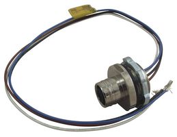 MOLEX 120084-0007 传感器电缆, BRAD 1/2英寸-14 NPT, Ultra-Lock插座, 自由线端, 4路, 300 mm, 11.8 ", Ultra-Lock 120084 Series