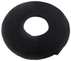 PANDUIT HLM-15R0 钩环紧固件, 4.6 m x 8.4 mm, 80 N/m², 40 lb 抗拉强度, 黑色, 4.6 m卷